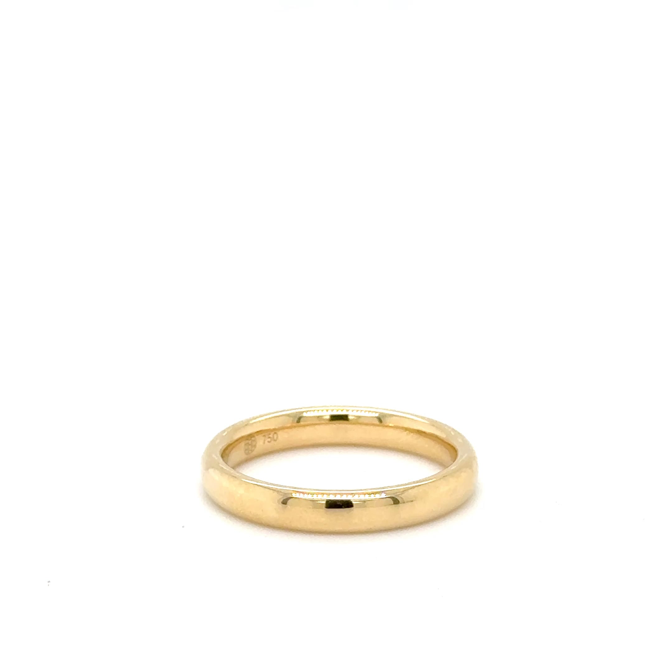 Infinity 18K Solid Gold