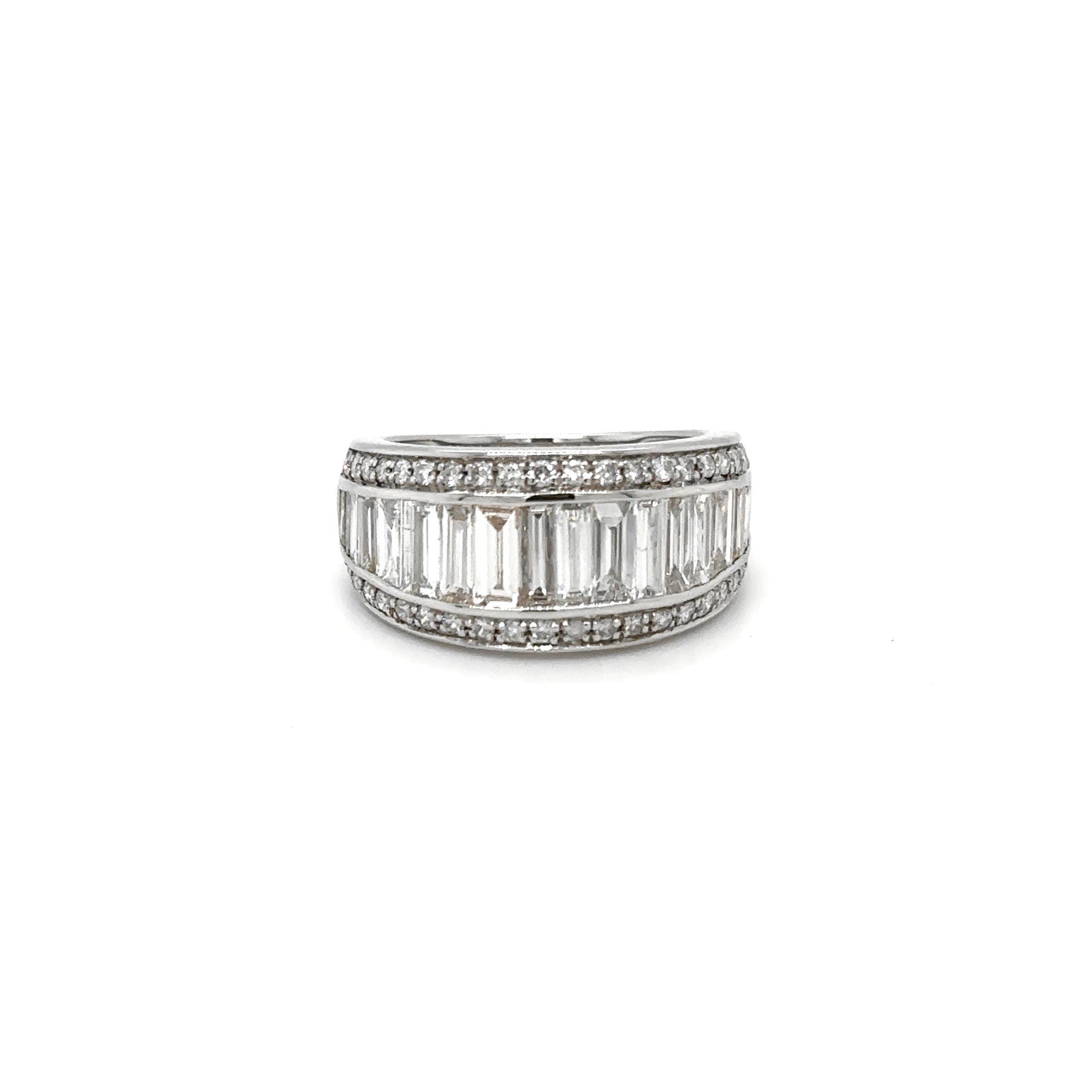 2.35CT BAGUETTE DIAMOND DRSS RING