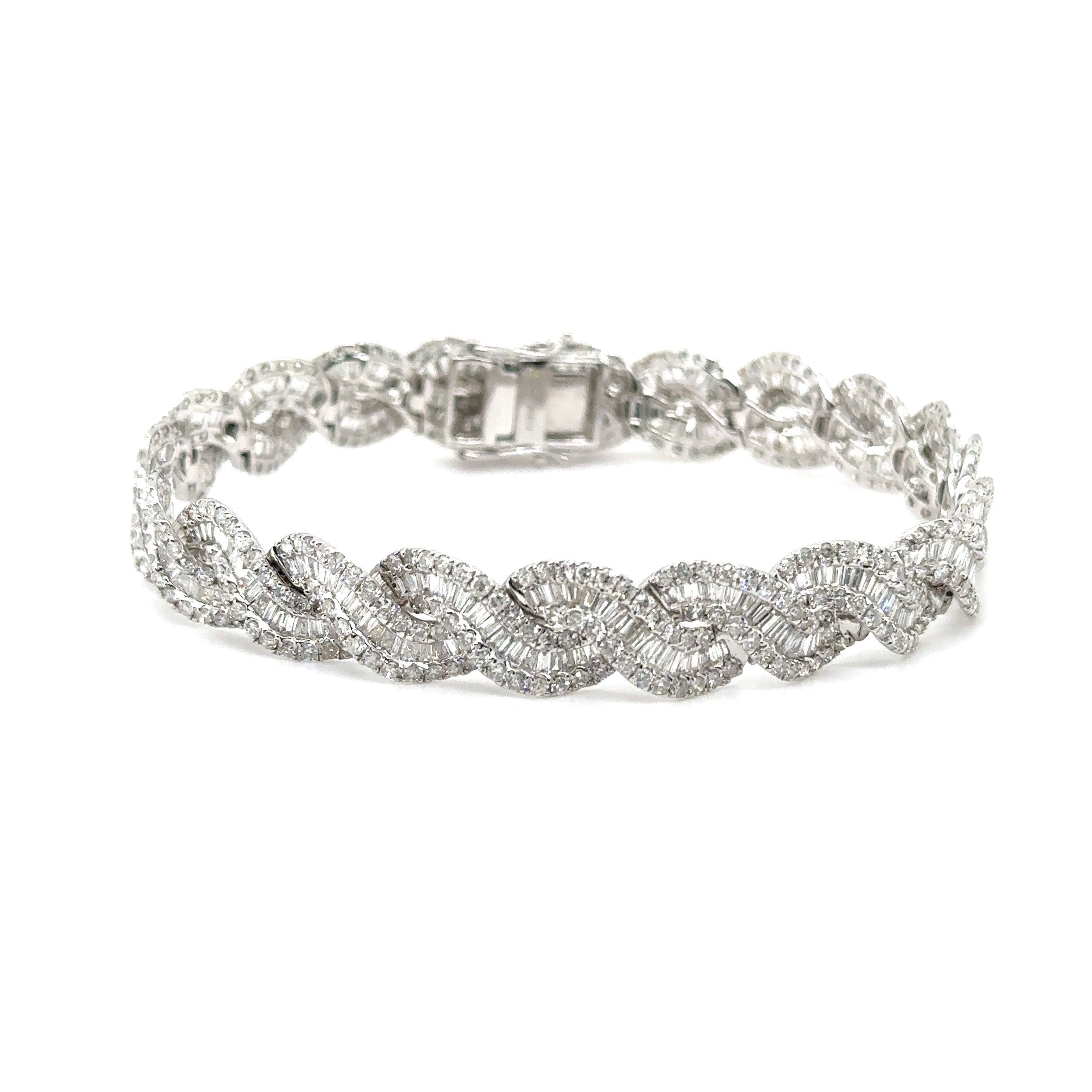 8.15CT DIAMOND BRACELET