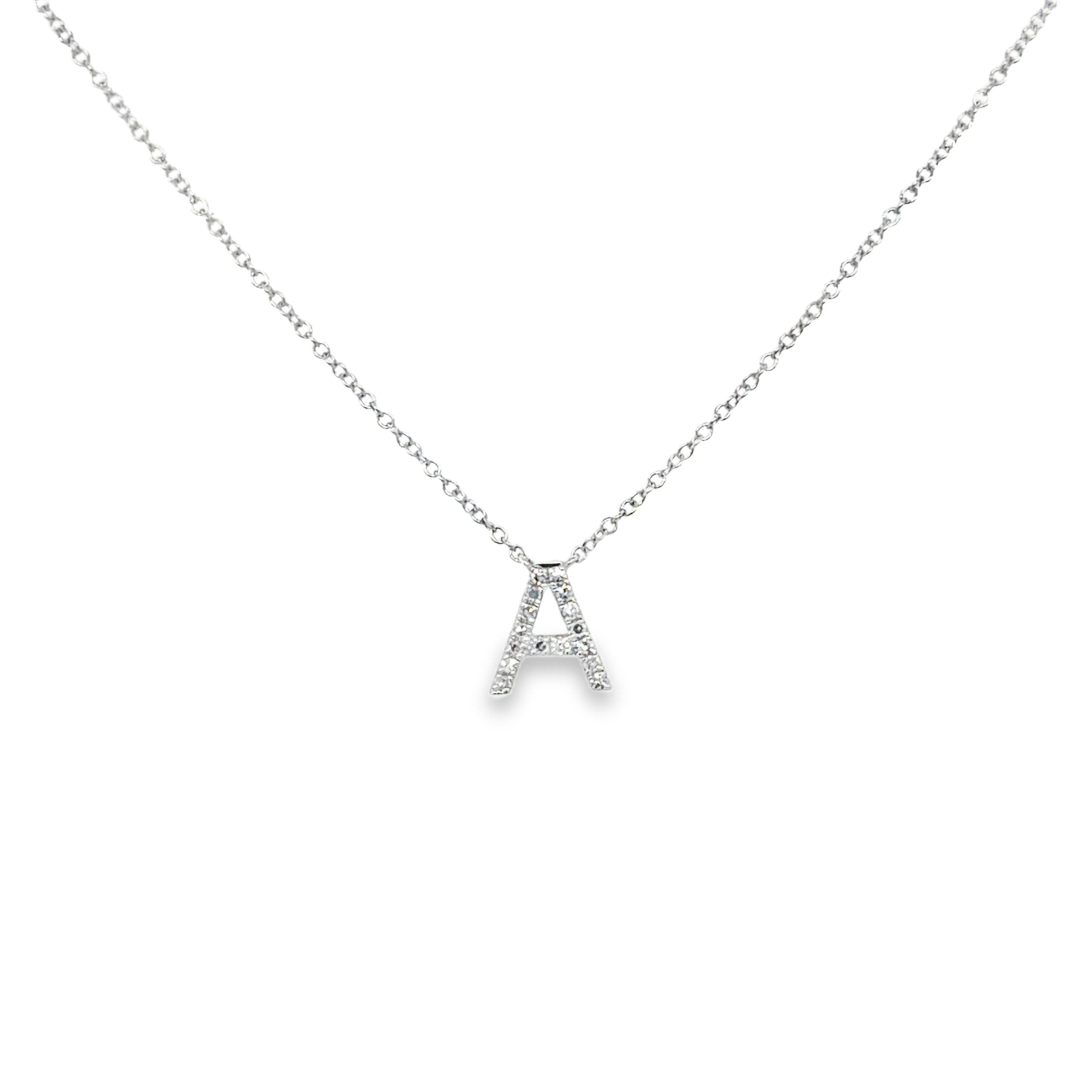 Mini Diamond Initial