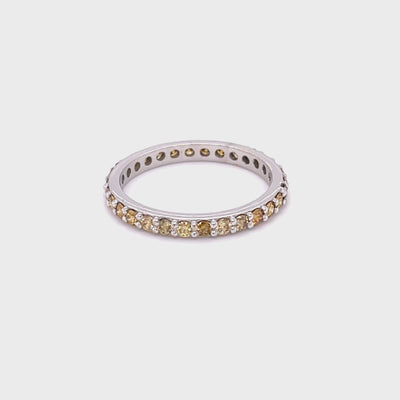 Fancy Diamond Eternity Band