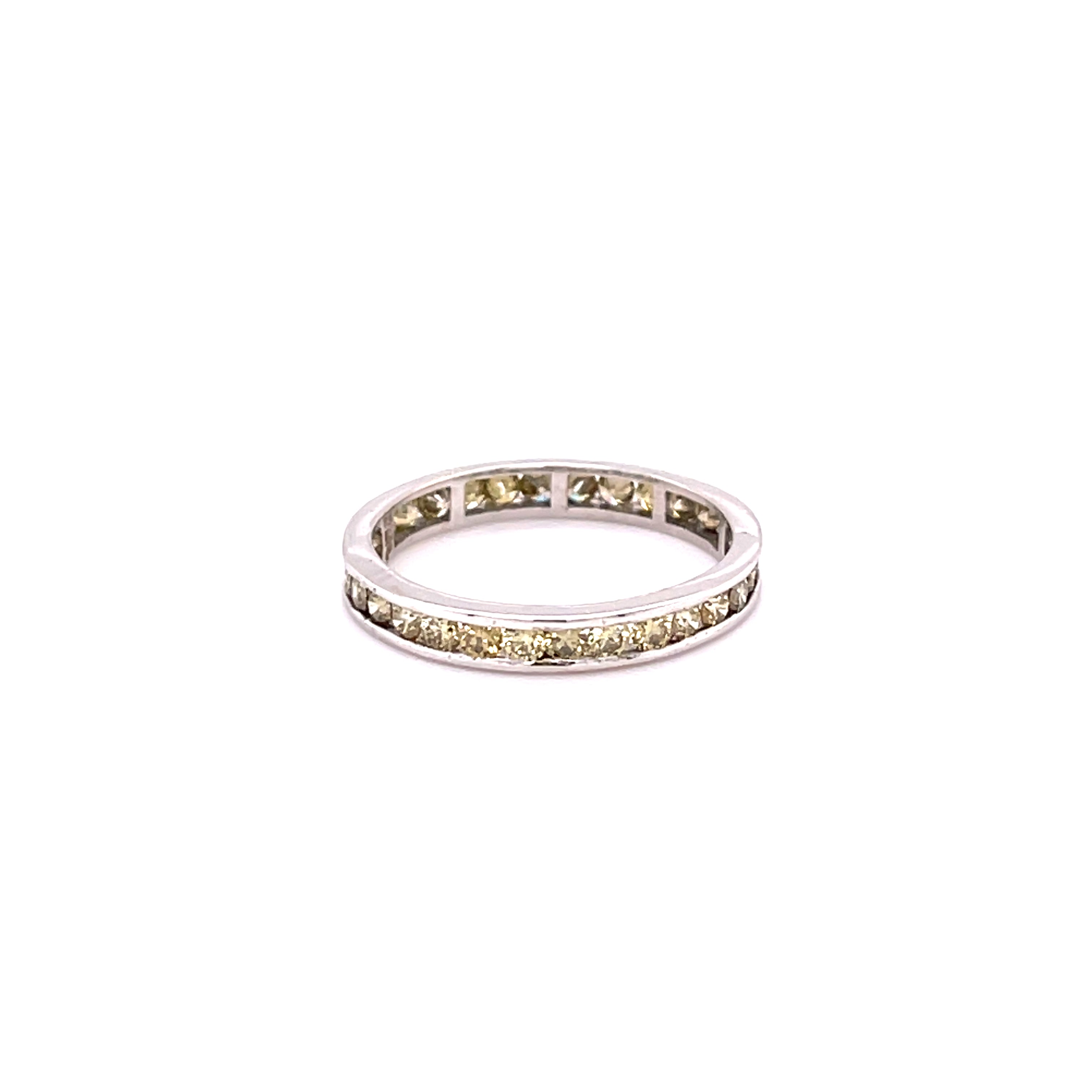 0.83CT FANCY DIAMOND ETERNITY BAND