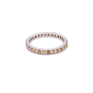 Fancy Diamond Eternity Band