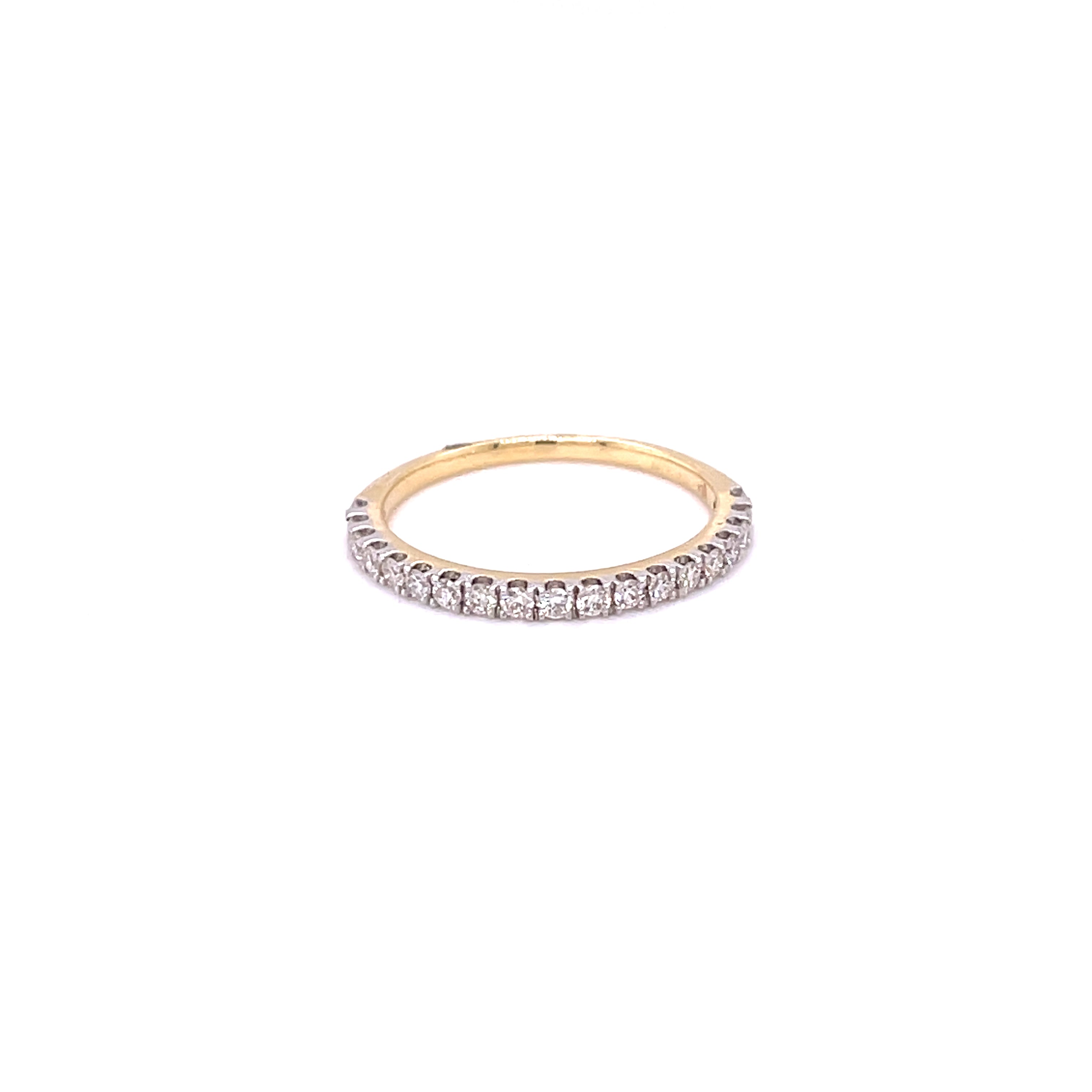 Anne Diamond Eternity Band Yellow Gold