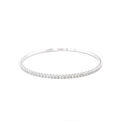 1.5ct diamond tennis bracelet bangle
