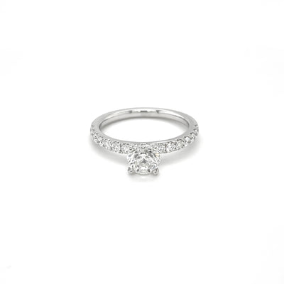 0.95CT ROUND BRILLIANT DIAMOND engagement ring