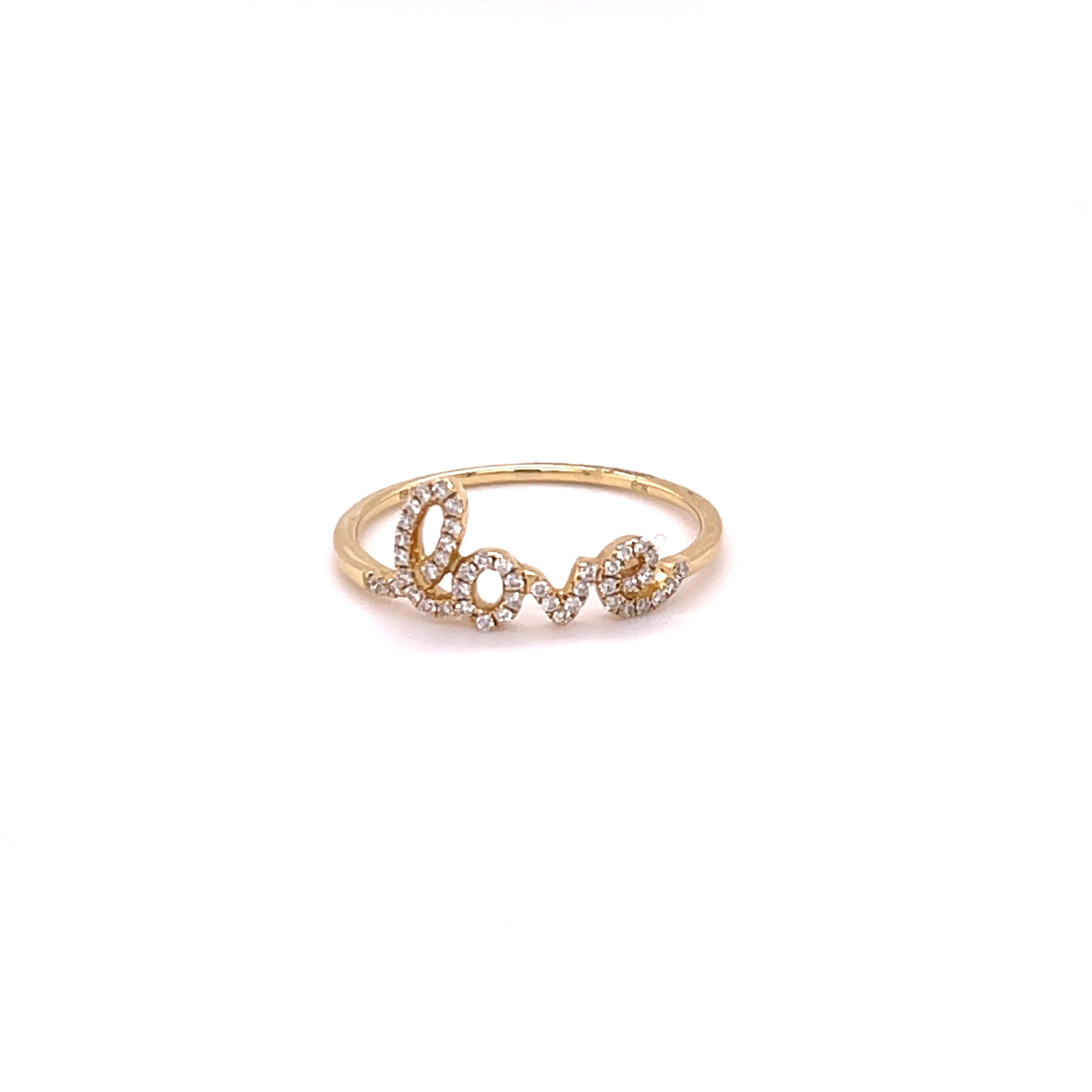 Mini 'LOVE' Ring