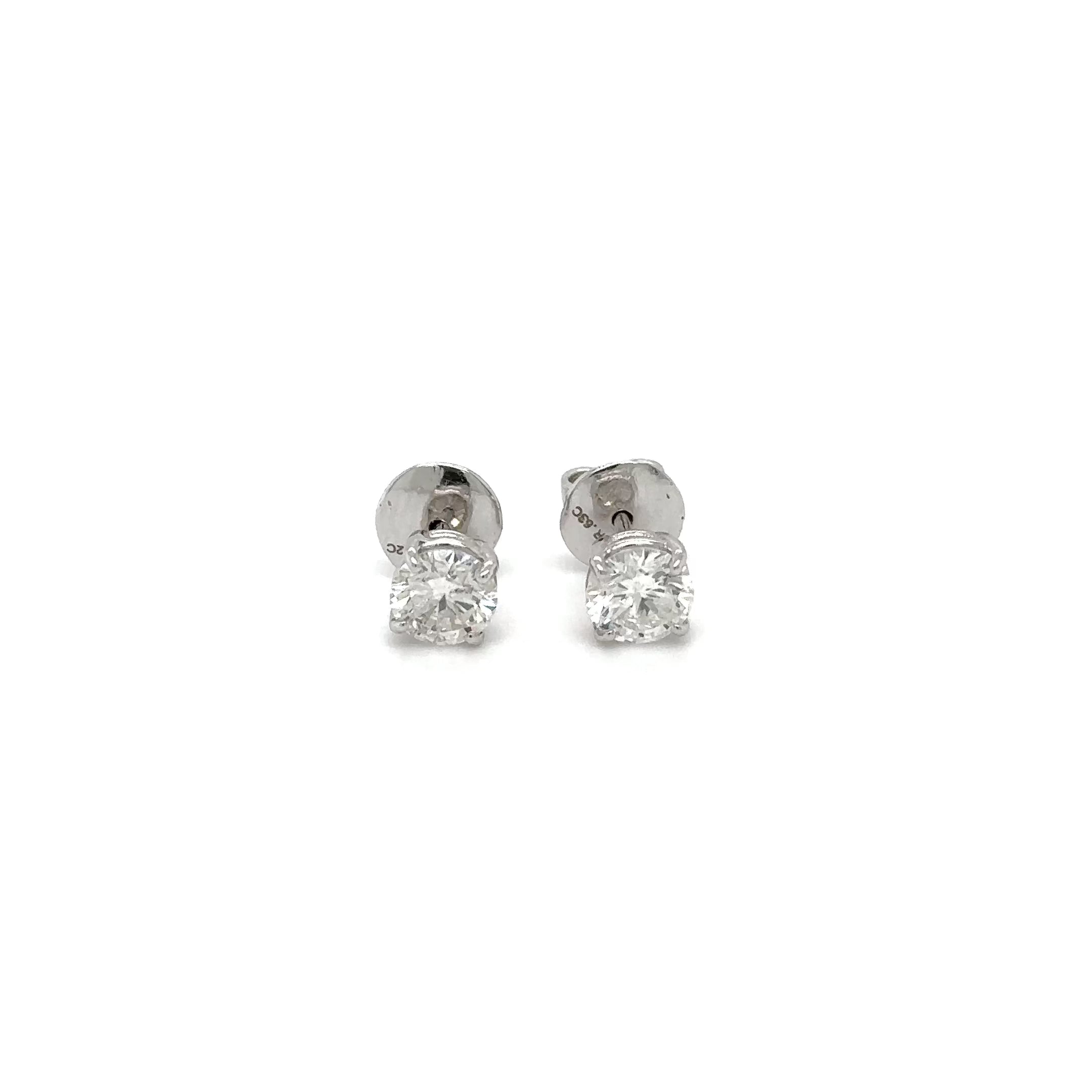 Diamond Stud Earrings