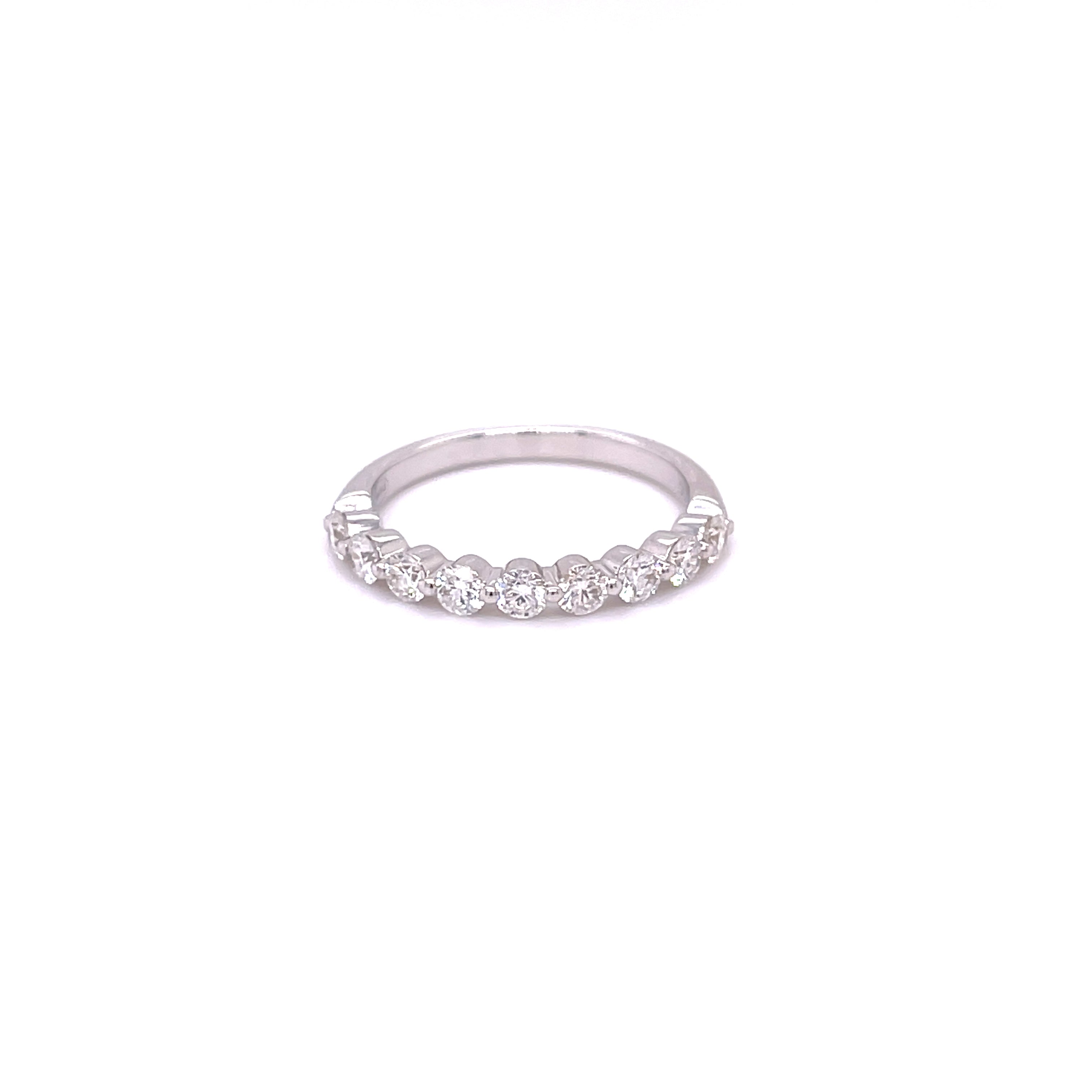0.70 DIAMOND HALF ETERNITY RING