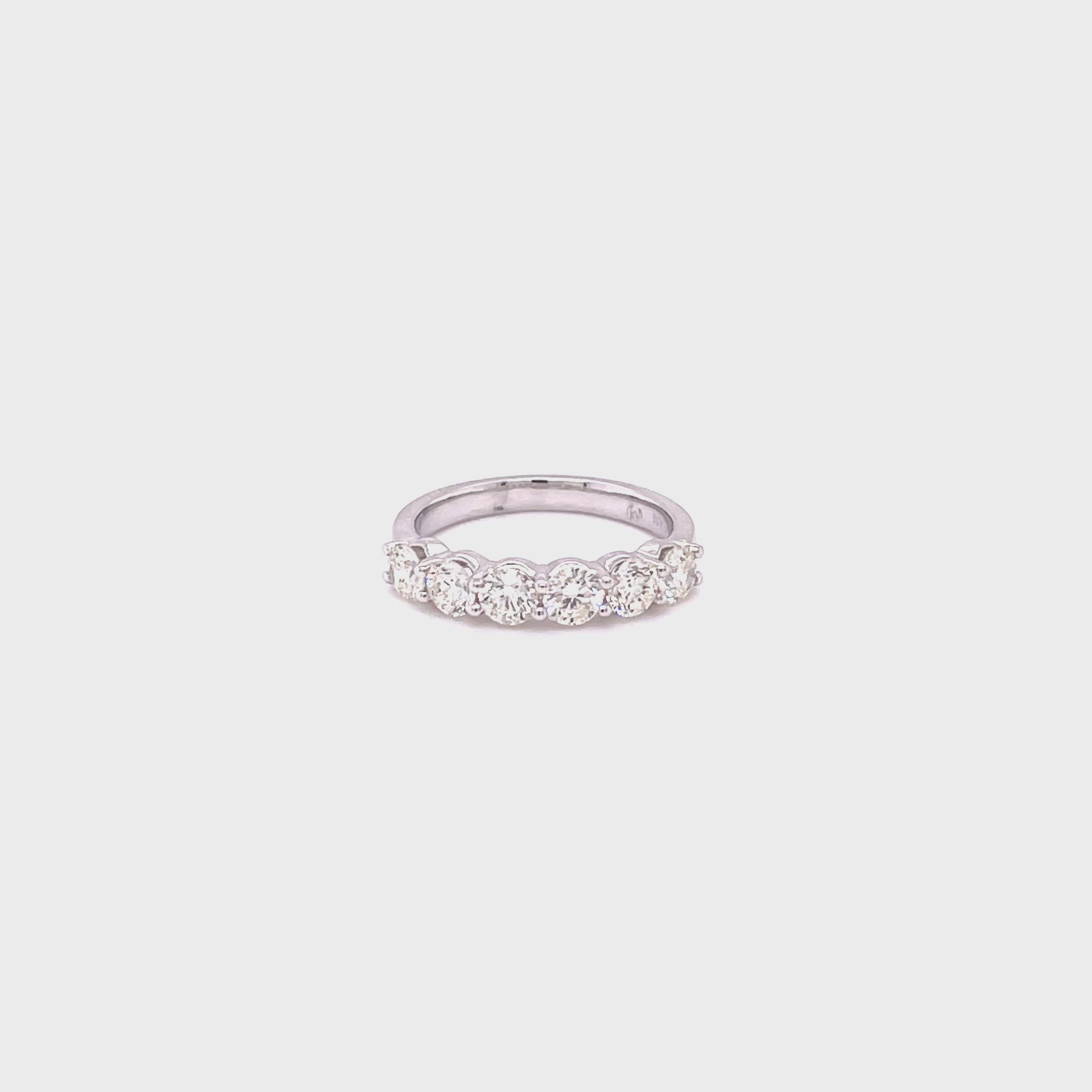 1.50CT DIAMOND HALF ETERNITY BAND