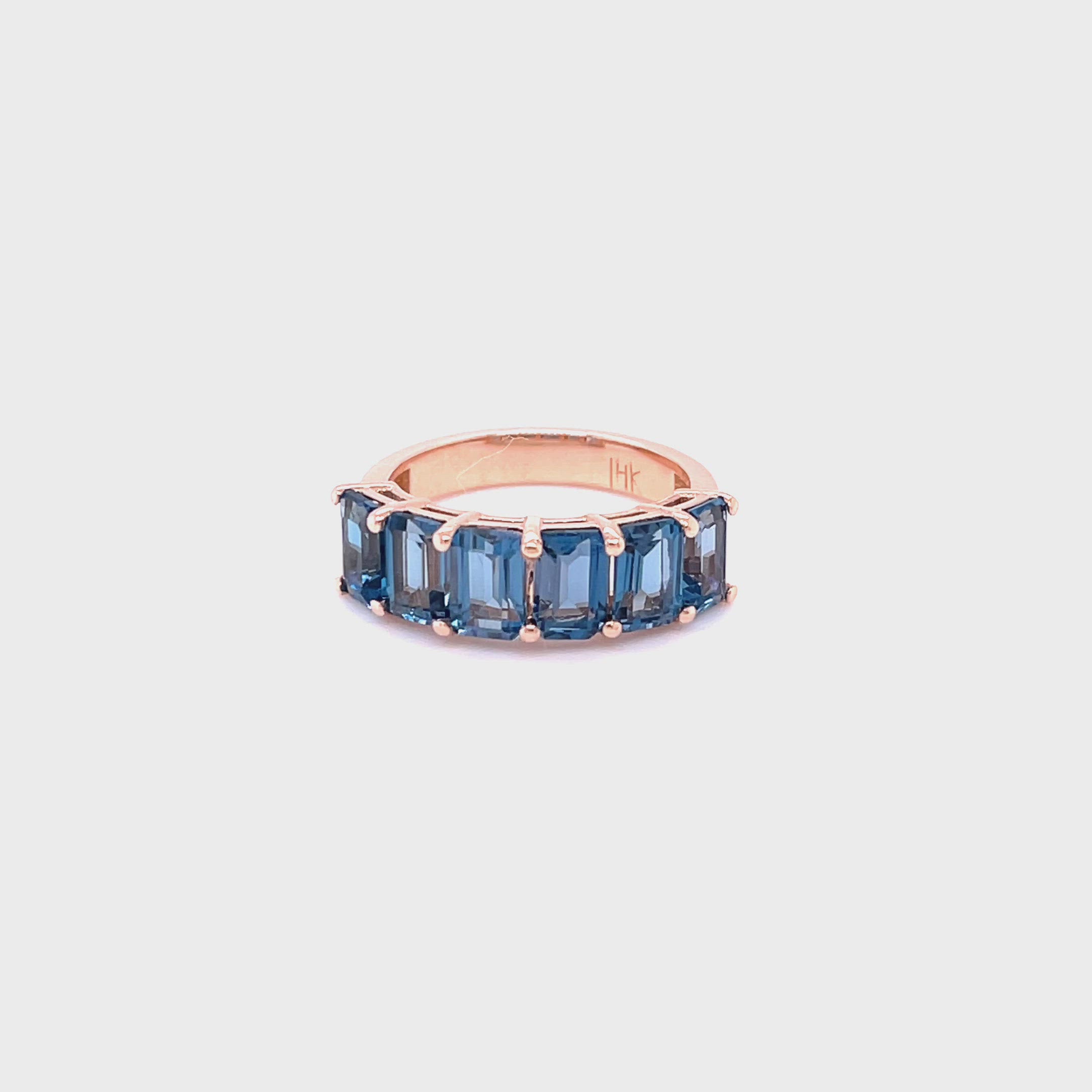 LONDON BLUE TOPAZ DRESS RING